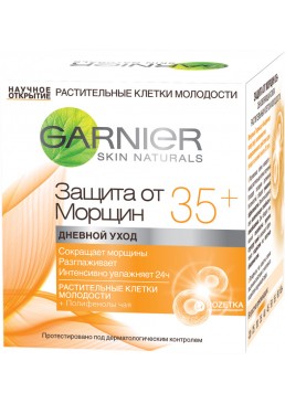 Денний крем від зморшок Garnier Skin Naturals Захист від зморшок 35+, 50 мл